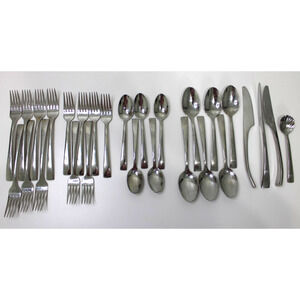 Zwilling JA Henckels Flatware Bellasera 18/10 Stainless Lot Mix Set 28 Replace